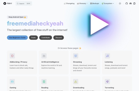 Welcome • freemediaheckyeah